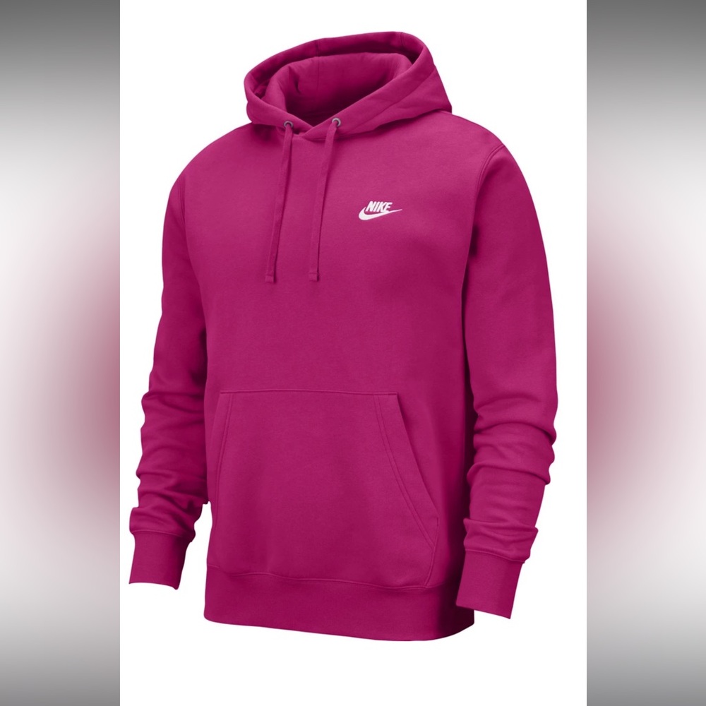 WOMENS PINK NIKE HOODIE